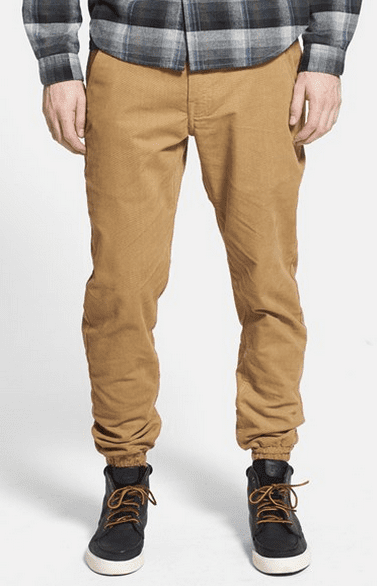 tan khaki joggers