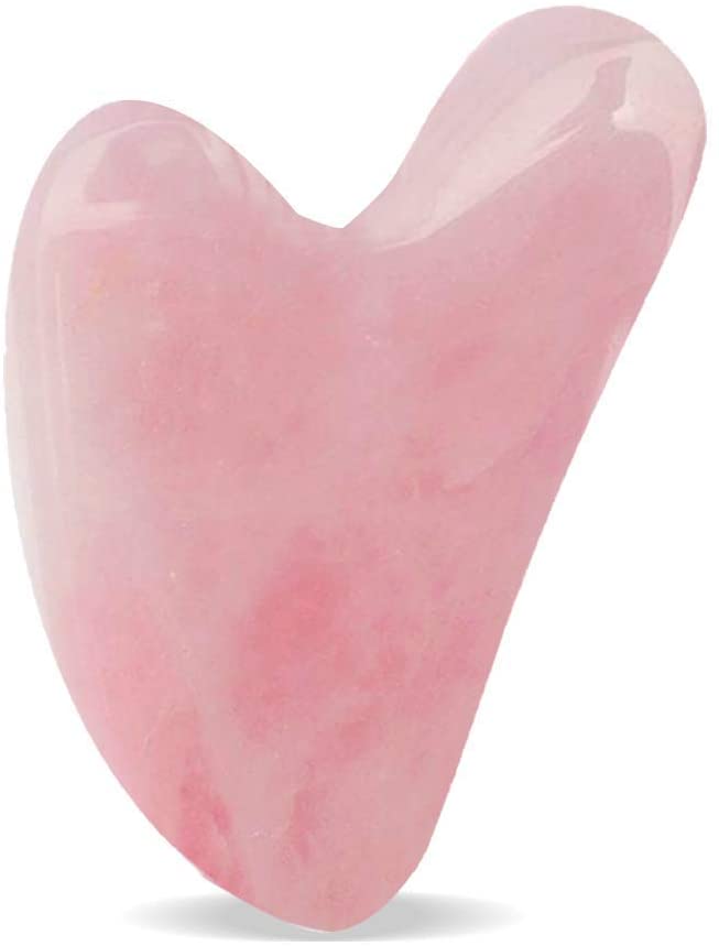 Deayoka Rose Quartz Gua Sha Tool