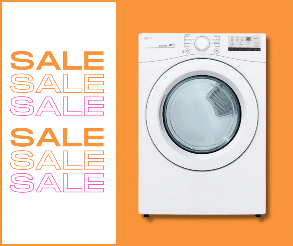 Clothes Dryers on Sale this Black Friday! - Deals on Electric + Gas Dryers