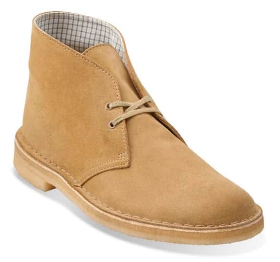 Original Clarkes Desert Boots in Tan for 2016