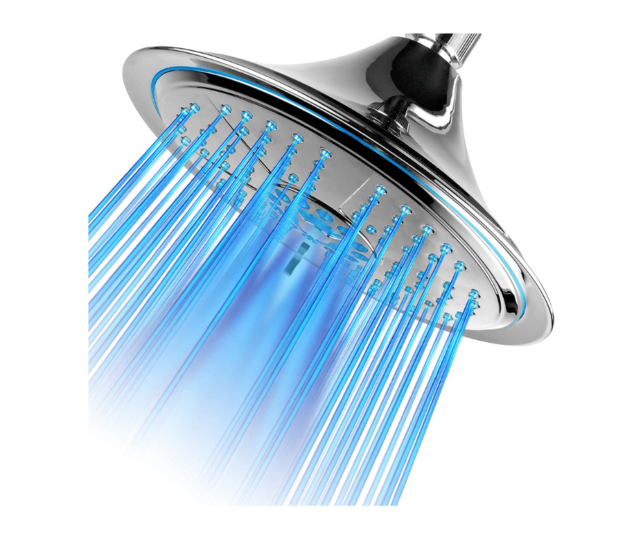 Hotel Spa Extra Large Rainfall LED Shower Head