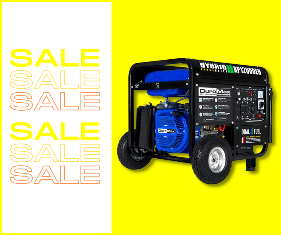 Portable Generators on Sale Christmas (2023). - Deals on Gas Battery Backup Generator