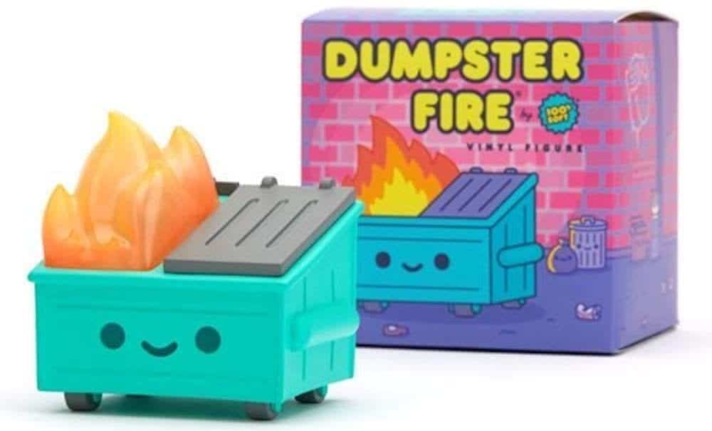 Dumpster Fire 2025 Figure