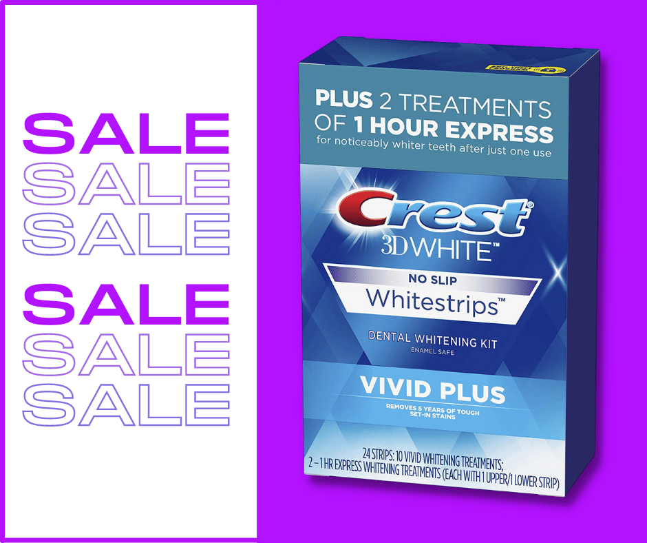 Crest Whitestrips on Sale March 2025. - Deals on 3D White Strips