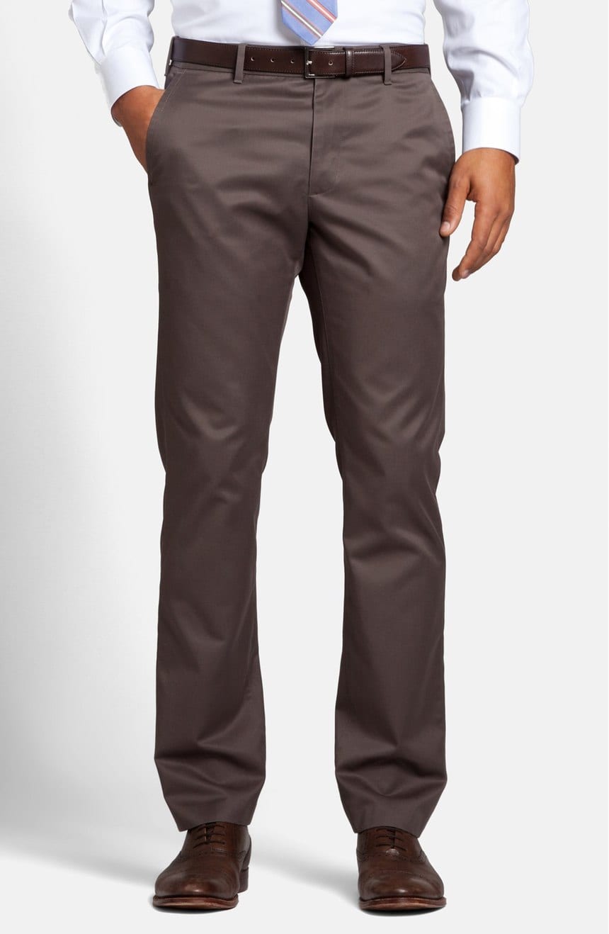 brown-no-wrinkle-slim-brown-chino-pants-2016-2017