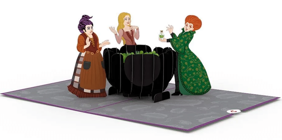 Hocus Pocus I Put a Spell on You Pop Up Card