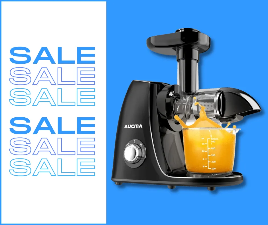 Juicers on Sale August 2026. - Deals on Slow Masticating & Centrifugal Juicers
