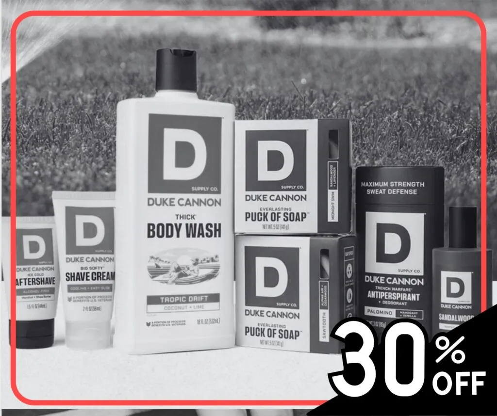 Duke Cannon Coupons September 2026